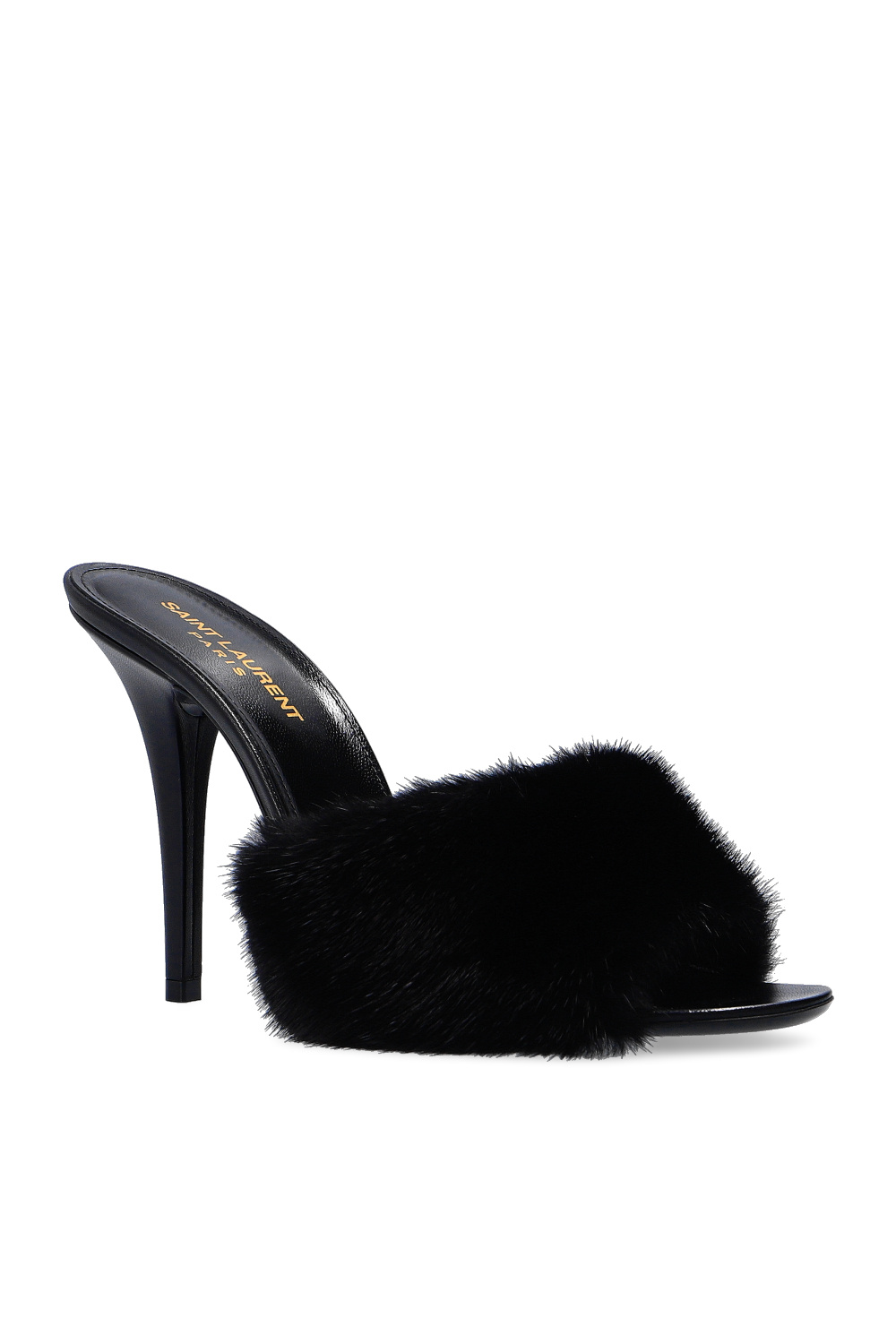 Saint Laurent ‘LA 16’ heeled mules